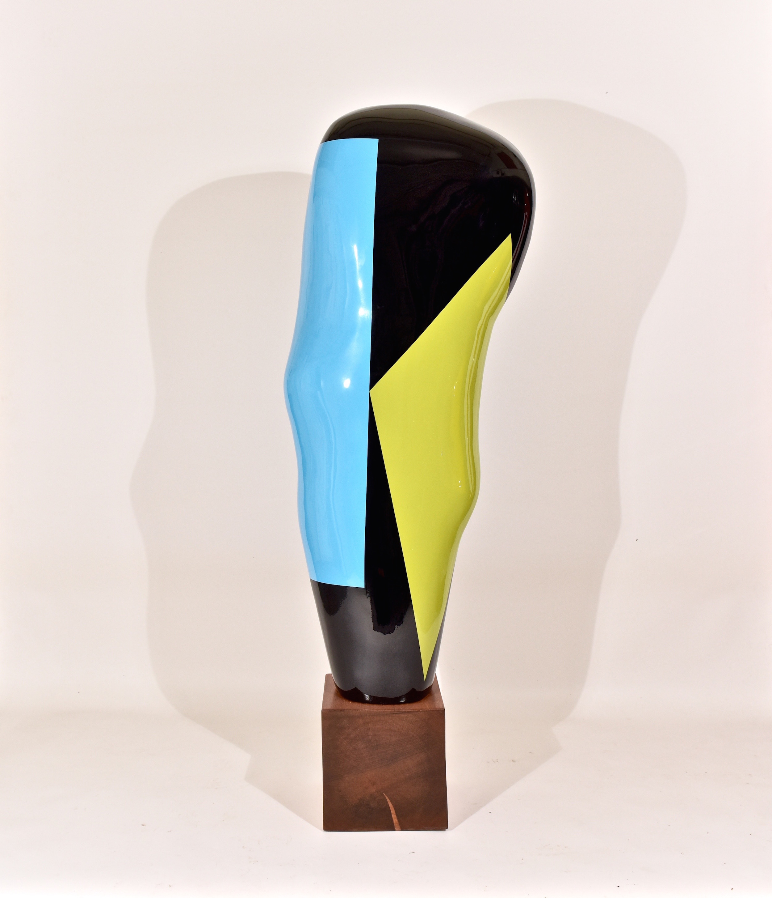 Matilda Fiberglass resin wood (210h x 80w x 40d cm) by Sam Shendi